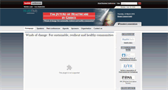 Desktop Screenshot of healthcareconference.gr